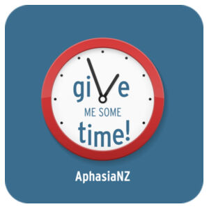 Give me time coaster - blue background Design