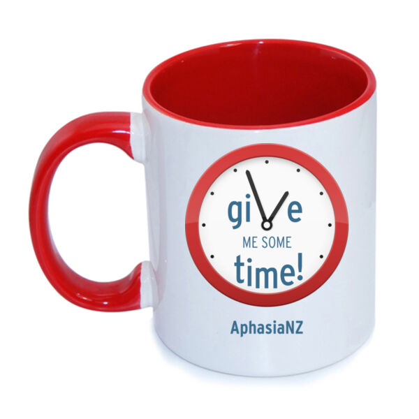 Give me time mug - white background Thumbnail
